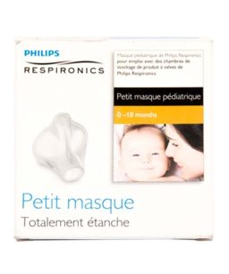 Mascarilla respironics pediátrica( 0-18 meses)