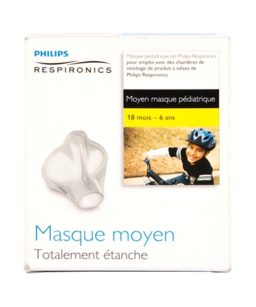Mascarilla respironics infantil (18 meses a 6 años)