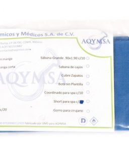 Short desechable para spa individual