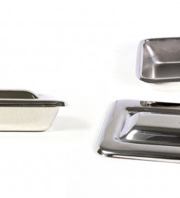 Charola con tapa para instrumental  22 x 8 x 3
