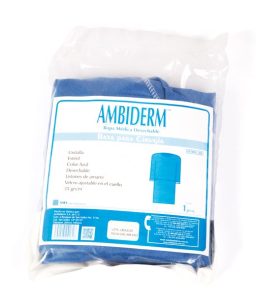 Bata para cirujano esteril desechable ambiderm