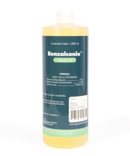 Benzalconio solución 1% 1 litro