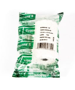 Venda de yeso 7.5 cm x 2.75 mts.