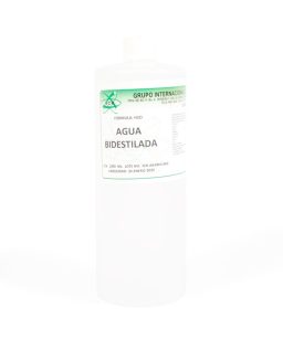 Agua bidestilada 1000 ml