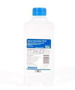 Agua estéril inyectable 1 litro