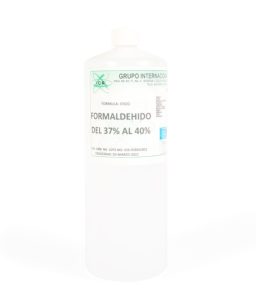 Formaldehído del 37% al 40% 1000 ml