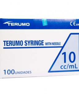 Jeringa 10 ml terumo con aguja (21g x 32mm) c/100 pzas