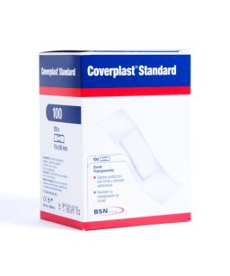 Coverplast curitas transparentes c/100
