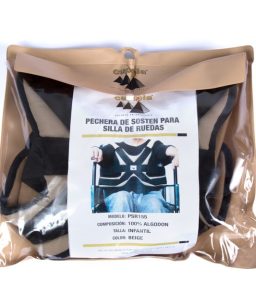 Pechera  sosten para silla de ruedas infatil