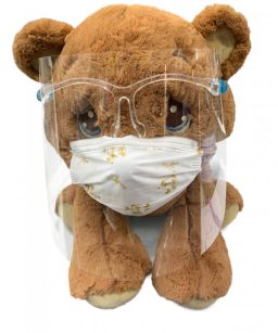 Careta protección facial tipo lentes