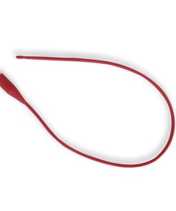 Sonda nelaton roja 14 fr 40 cm de látex