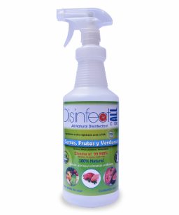 Disinfect verde, frutas y verduras 1 lt.