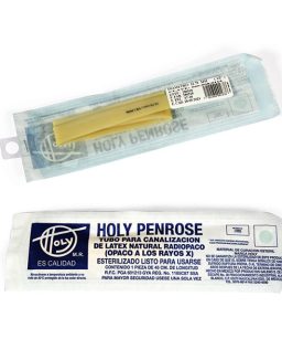Tubo de penrose estéril 1/2” 12.70 mm