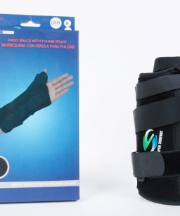 Muñequera con férula derecha para pulgar, chico