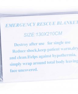 Sábana de emergencia de aluminio