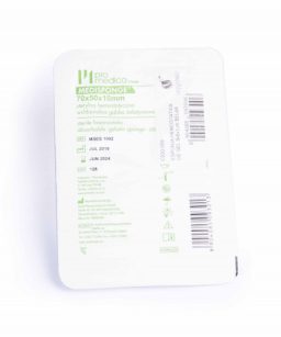 Esponja hemostática de gel 8x5x1 belak