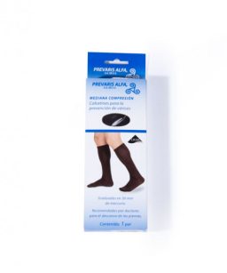 Calcetín prevaris caballero negro g/eg