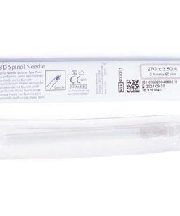 405182 aguja anestesia epidural quincke 27g x 3.50