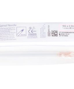 405182 aguja anestesia epidural quincke 18g x 3.50