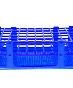 Gradilla de plástico para 60 tubos