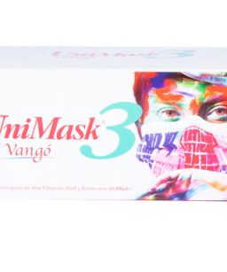 Unimask 3 cubrebocas plisado - vangó