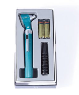 Otoscopio de led, color verde