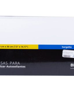 Bolsas p/ esterilizar autosellantes 19x36cm