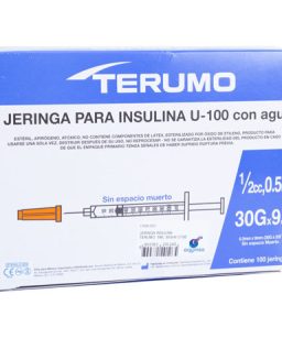 Terumo Jeringa para insulina 0.5ml 30gx9mm