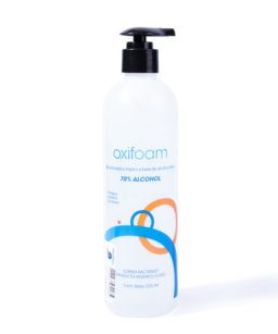 Oxifoam gel antiséptico 70% alcohol 520ml