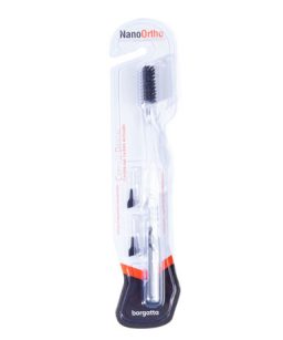 Nanortho cepillo dental con carbón activado