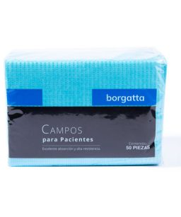 Borgatta campos para pacientes con 50 piezas - turquesa