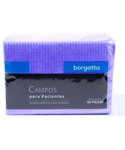 Borgatta campos para pacientes con 50 piezas - violeta