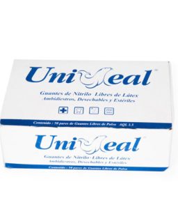 Uniseal guantes estériles nitrilo - gd