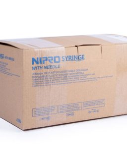 Nipro Jeringa de tuberculina 1ml aguja 27g x 13mm 100 pz