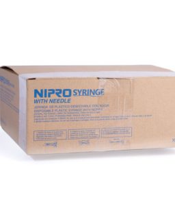 Nipro Jeringa 3ml aguja 25g x 16mm 100pz
