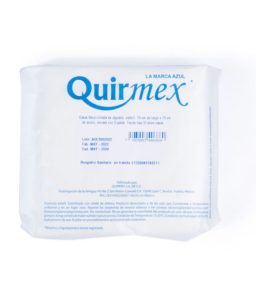Bge28 gasa quirmex 12 capas 10x10 con 5 pzas