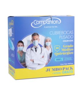 Cubrebocas grado médico jumbo