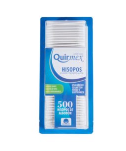 Hisopo de algodón quirmex con 500 piezas