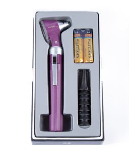 Otoscopio de led, color morado