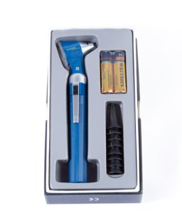 Otoscopio de led, color azul
