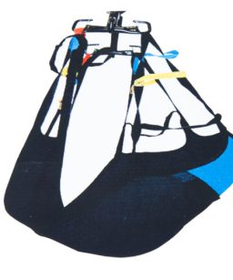 Asiento para grúa en lona
