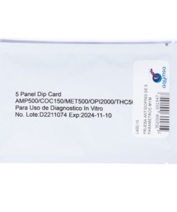 Prueba antidoping 5 parámetros mym