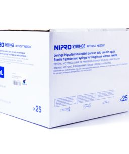 Nipro Jeringa 50ml sin aguja 25pz