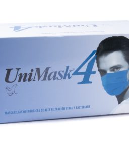 Cubrebocas unimask 4 - azul cobalto
