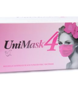 Cubrebocas unimask 4 - rosa