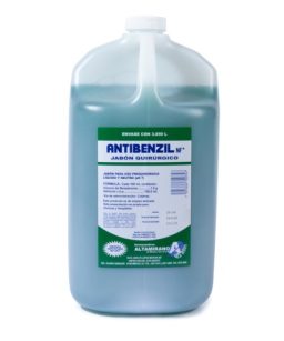 Antibenzil nf jabón quirúrgico 4000ml