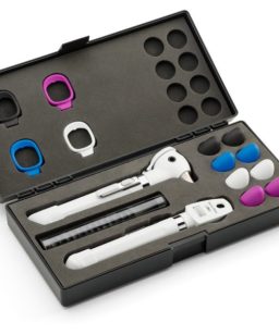 Estuche de diagnóstico pocket plus led set 6 - blanco