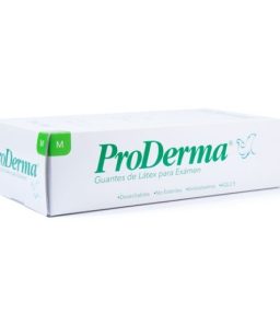 Guante d látex p/ examen proderma xchicos