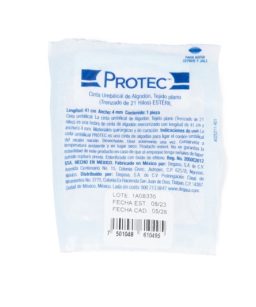 Cinta umbilical de algodón protec