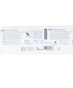 BD Jeringa de 50ml sin aguja